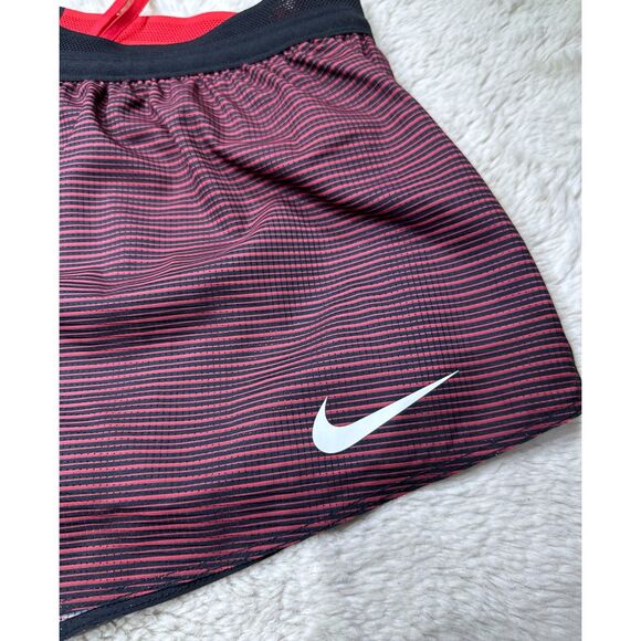 Nike Men Large Pro Elite 2" Racing Running Shorts Black Red DA2940 012 NEW - Picture 6 of 8